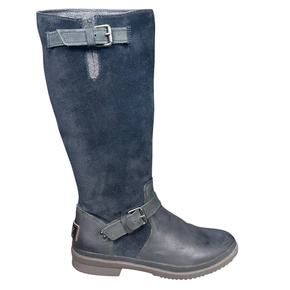 UGG Women’s Thomsen Black Tall Winter Riding Boot Size US 7